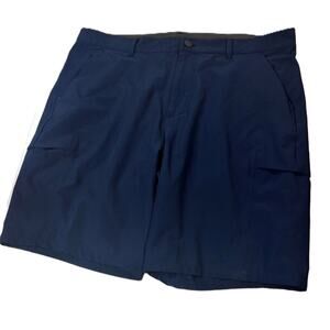 32 Degrees Cool Navy Blue Men’s Shorts 38 Stretch Golf Travel 6 Pocket Style